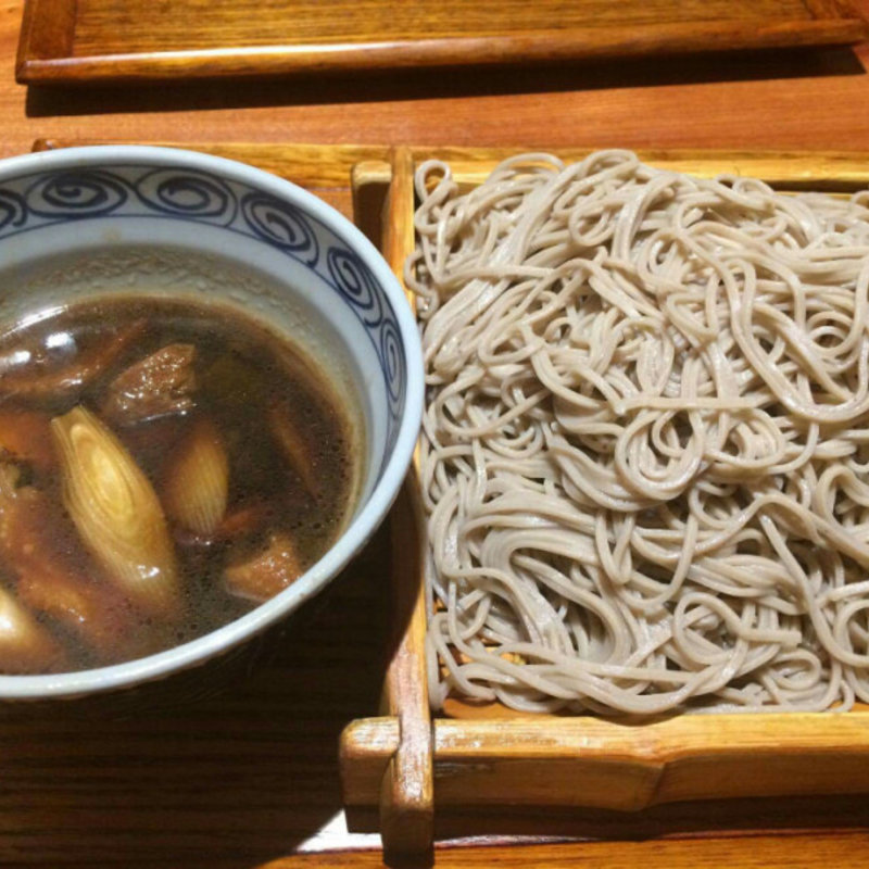 河内鴨汁つけそば(蕎麦道 武蔵野 )