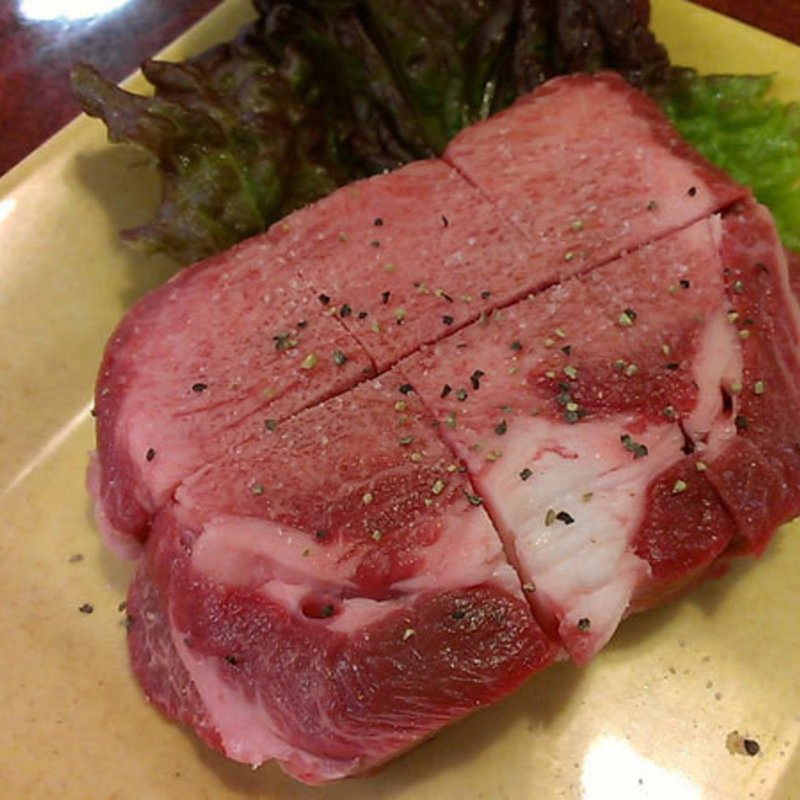 特製タンステーキ(薩摩の久保)