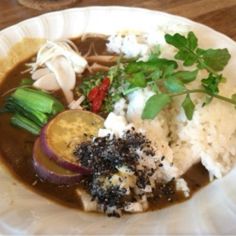 野菜の薬膳カレー(薬膳カレー じねんじょ谷中店)