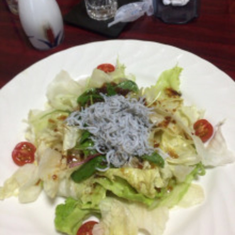 しらすのサラダ(藍風亭 )