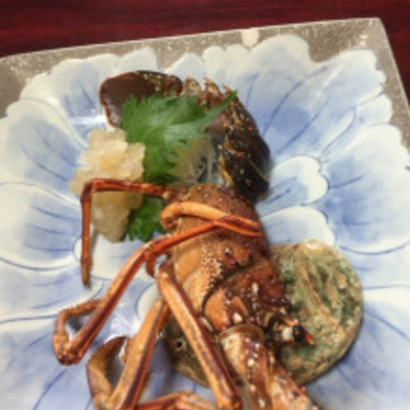 伊勢エビのお刺身(藍風亭 )