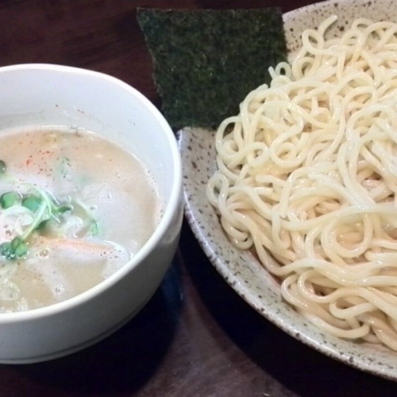 鶏塩つけ麺(中野○藤丸)