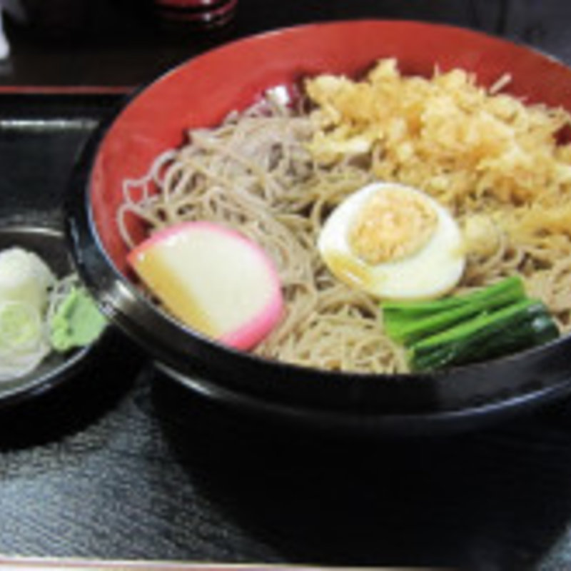 冷したぬきそば(藤乃家 )