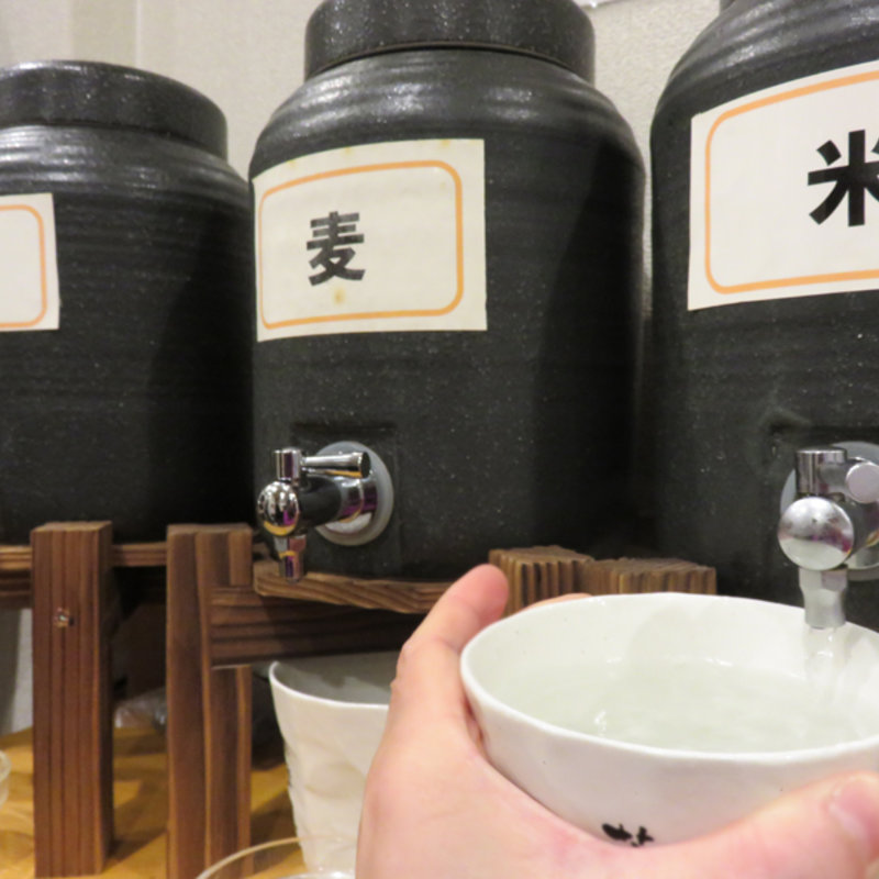 1時間焼酎飲み放題＋生ビール1杯(親父の料理)