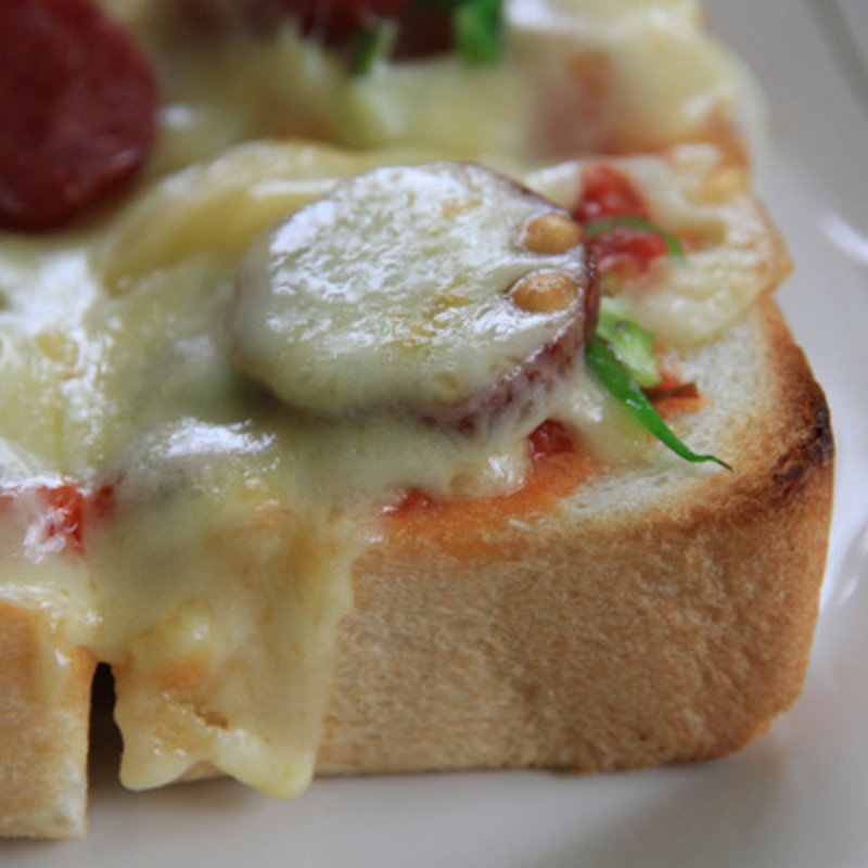 ピザトースト(藤田記念庭園 )