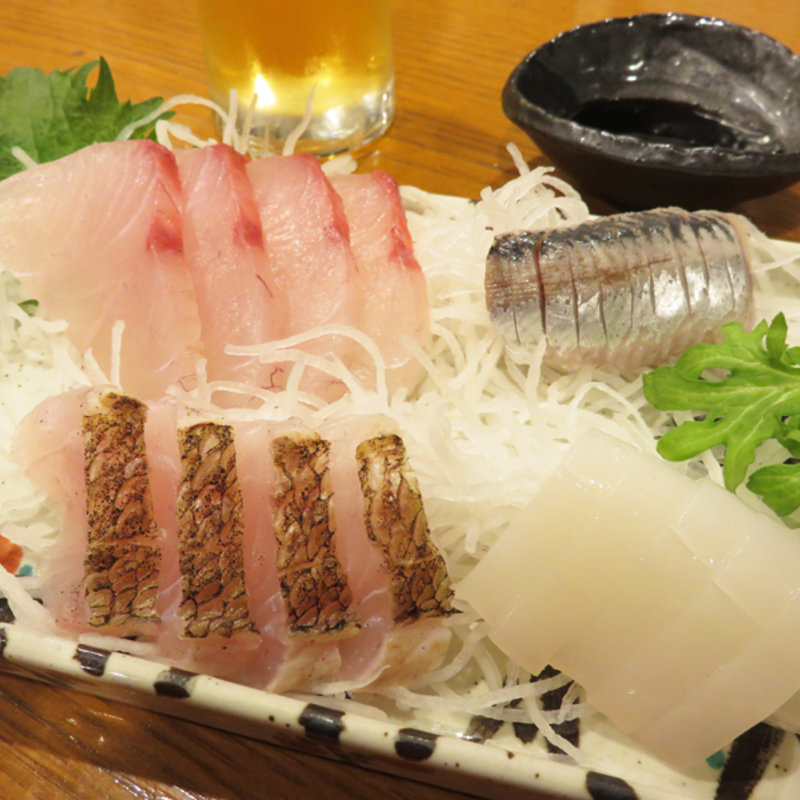 刺身盛り(親父の料理)