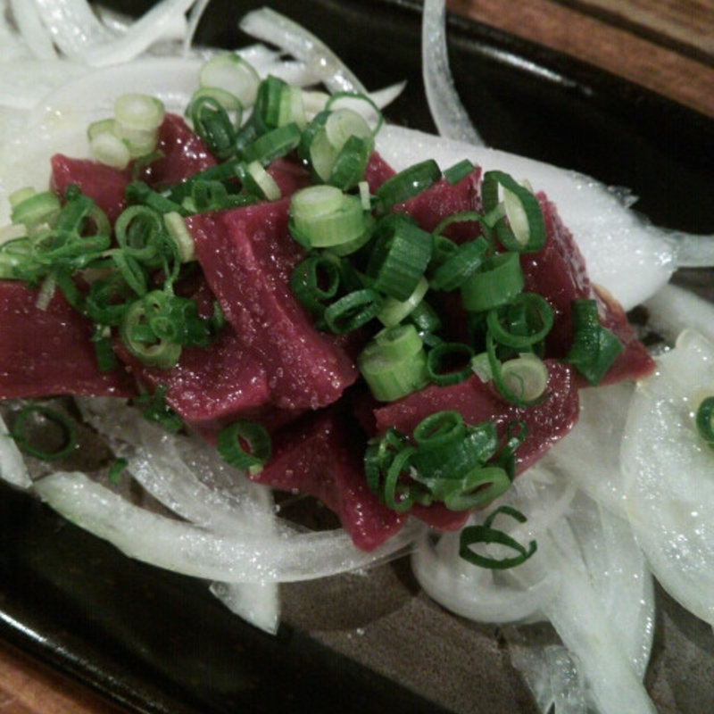 馬ハツ刺し(虎うま)