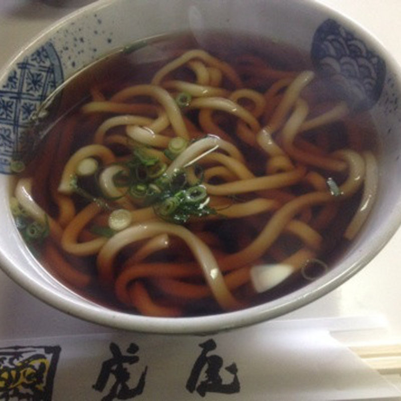 かけうどん(虎屋)