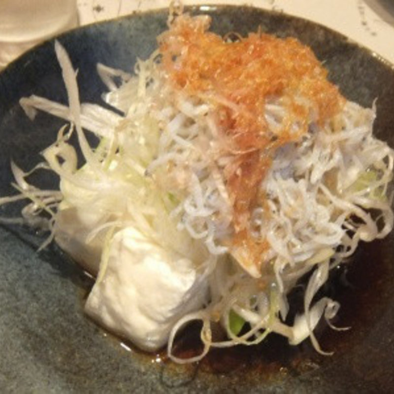 じゃこ葱豆腐(虎連坊 八重洲店  （トラレンボウ）)