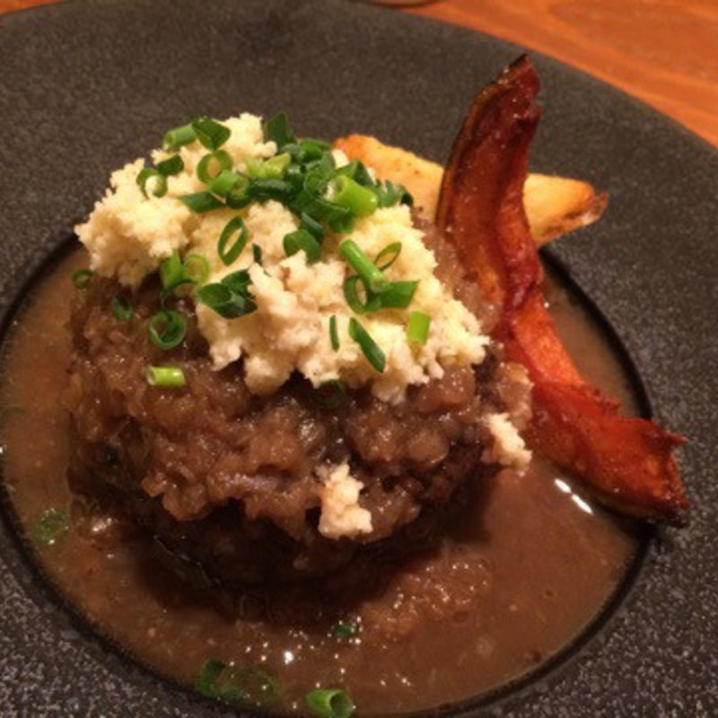 ハンバーグステーキ(裏参道牛肉店 )