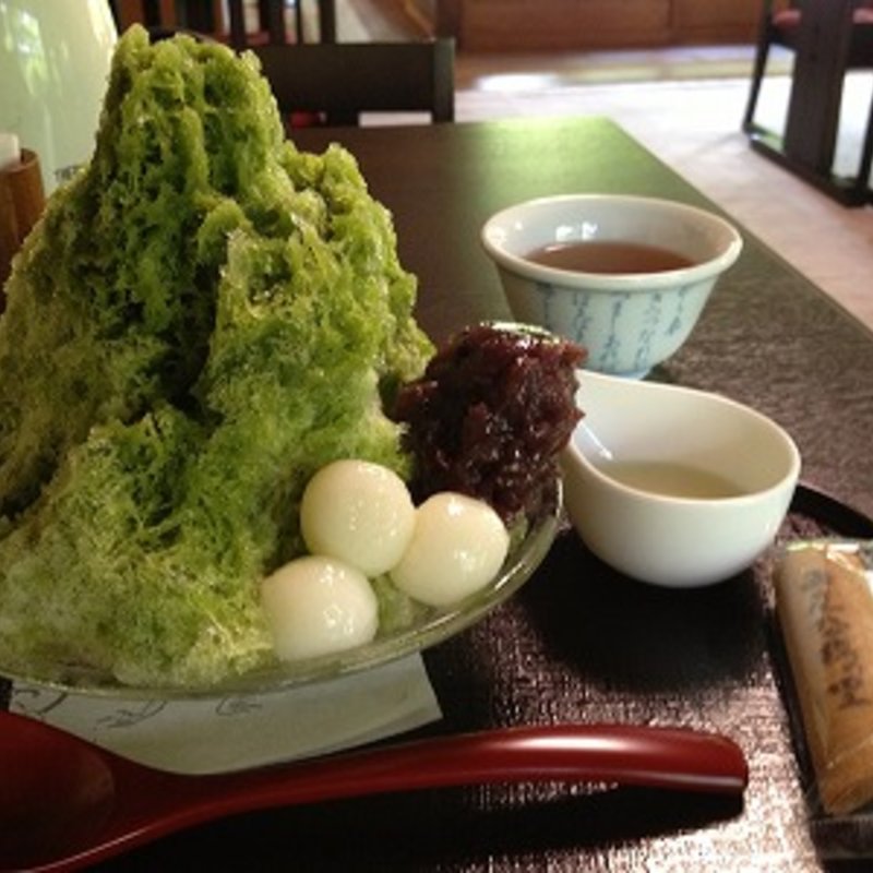 かき氷(西尾八ツ橋の里 )