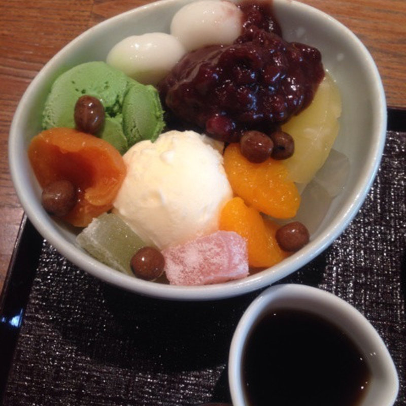 特製　西山あんみつ(甘味処 西山)