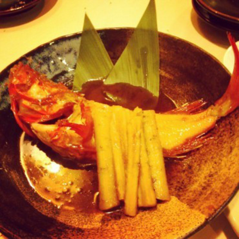 キンキ煮付け(魚ダイニング おやじの目利き西村 八重洲本店)