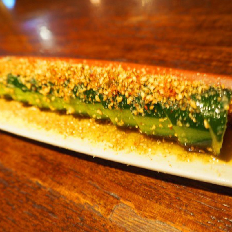 五行の旨塩ごまQ（ごまキュウリ）(西麻布 五行 （にしあざぶ ごぎょう）)