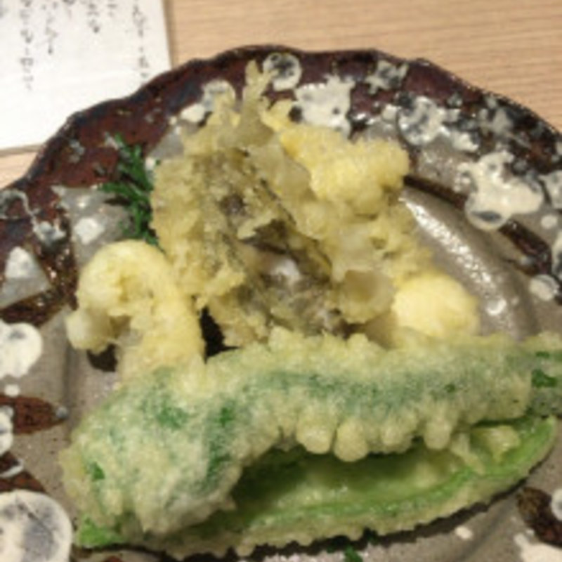 あなごの天ぷら(角と （飯処 角と）)