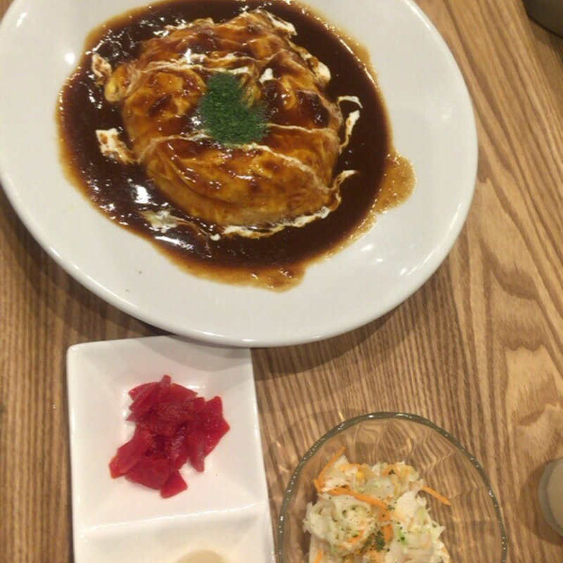 オムライス(角や )