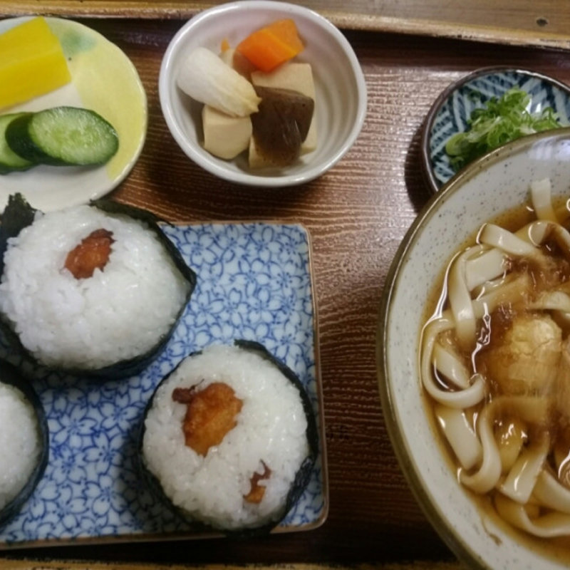 天むす麺(角丸麺類食堂 )
