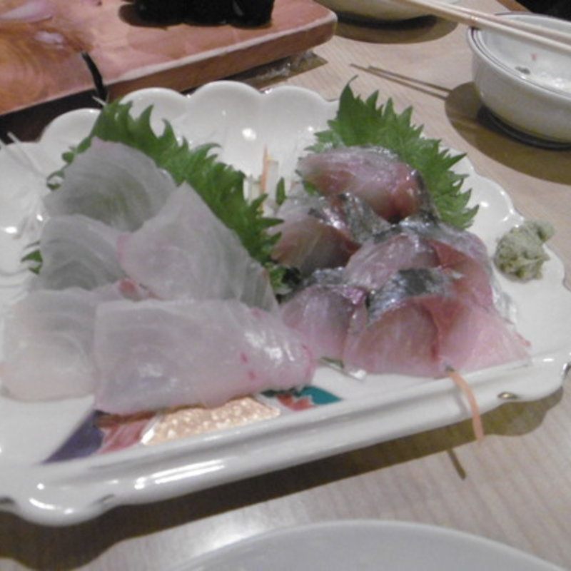 鯵の刺身(角山水産 )