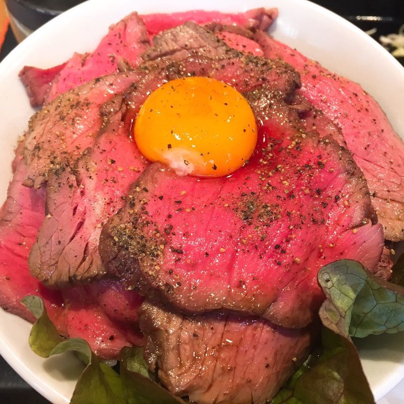 ローストビーフ丼(太樹苑 新橋店)