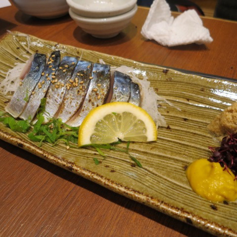 へしこサバ(謙徳蕎麦家 ピアタ本店)