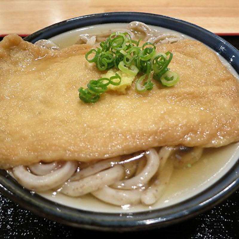 かけ（冷）小+きつねあげ(そば喜邐 山く （ソバキリ サンク）)