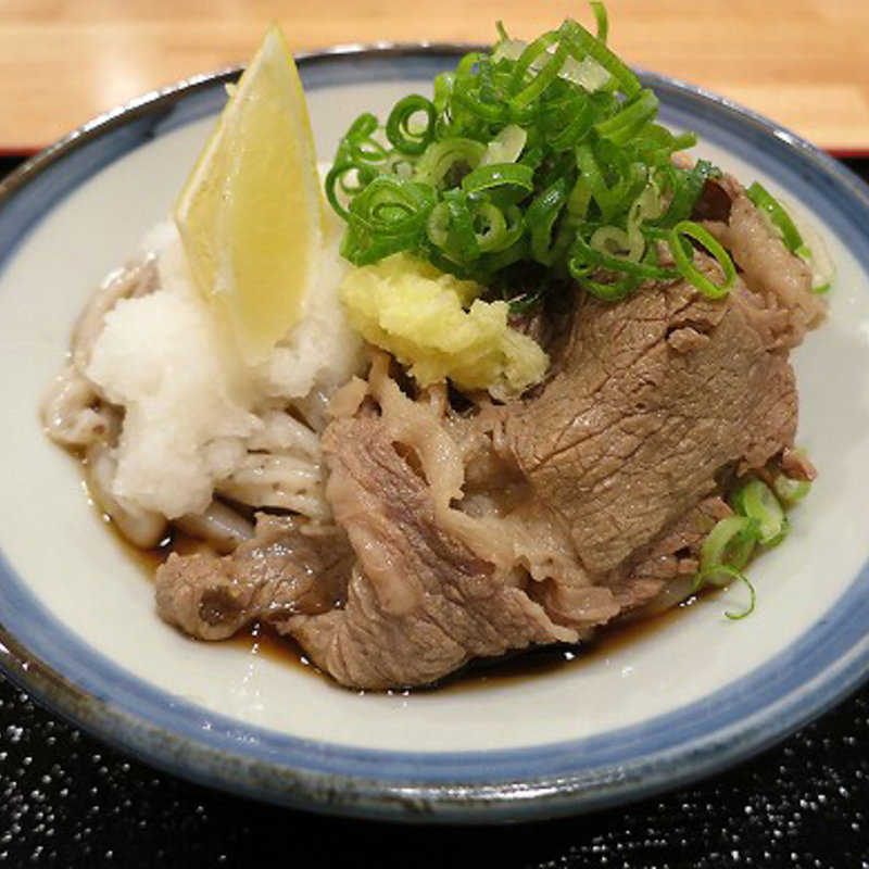 ぶっかけ小+肉(そば喜邐 山く （ソバキリ サンク）)