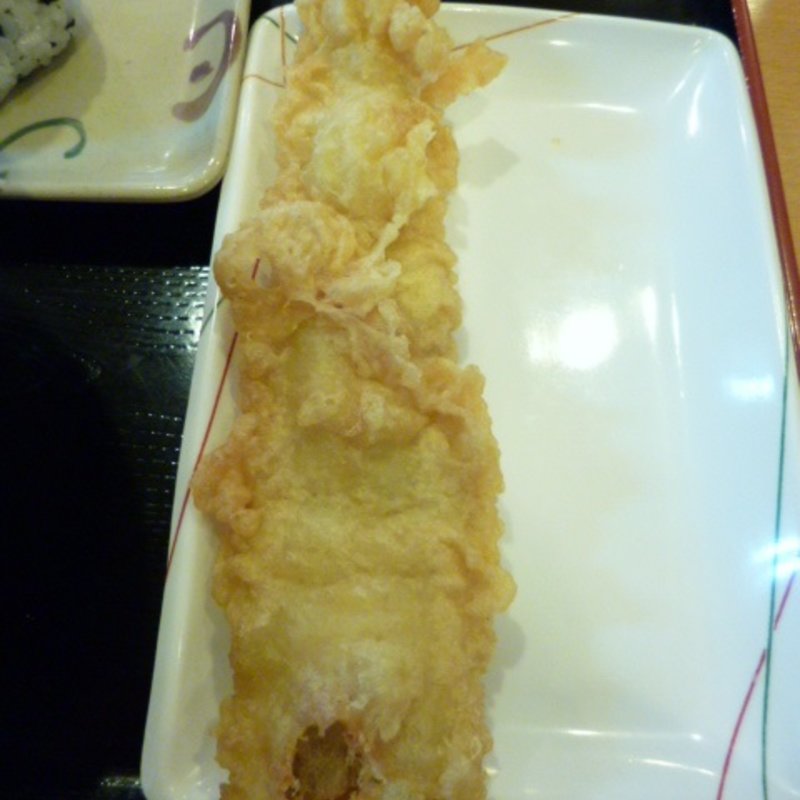 穴子天(讃岐うどん 條辺)