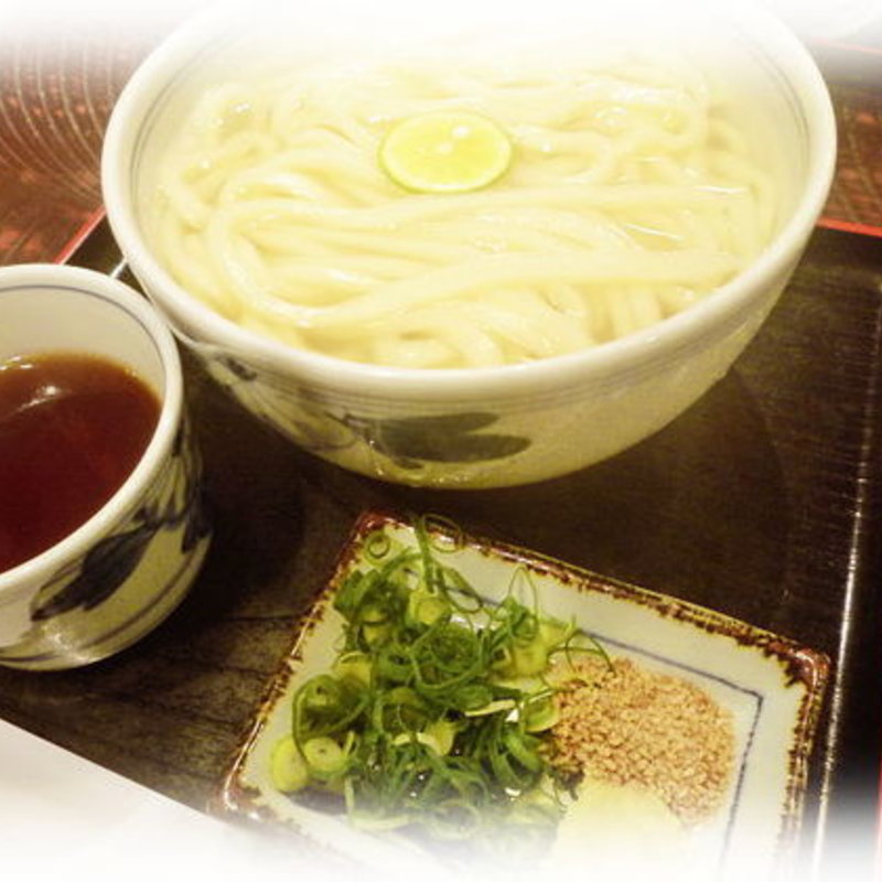 釜揚げうどん(讃岐うどん亀城庵坂出駅店)