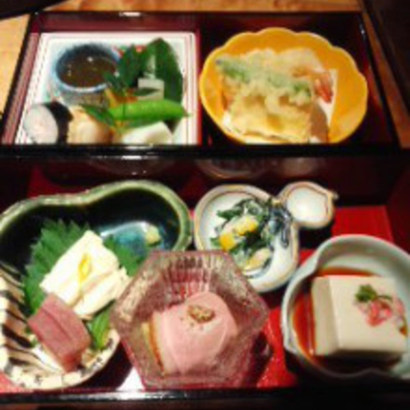 ■＜昼座＞あじ彩弁当(豆禅 )