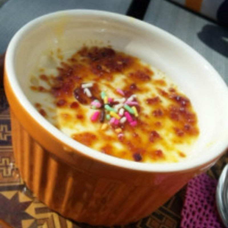 豆乳ブリュレ ぐいのみ豆乳付(豆腐処　萩野 )