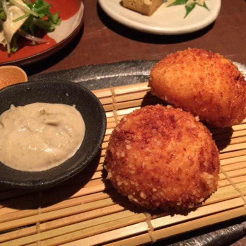 ズワイガニのクリームコロッケ(豆腐料理 空野 南船場店 （【旧店名】空ノ庭）)