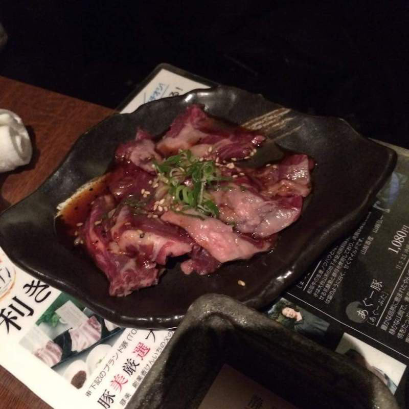 ハラミのタレ焼き(豚美 （トンビ）)