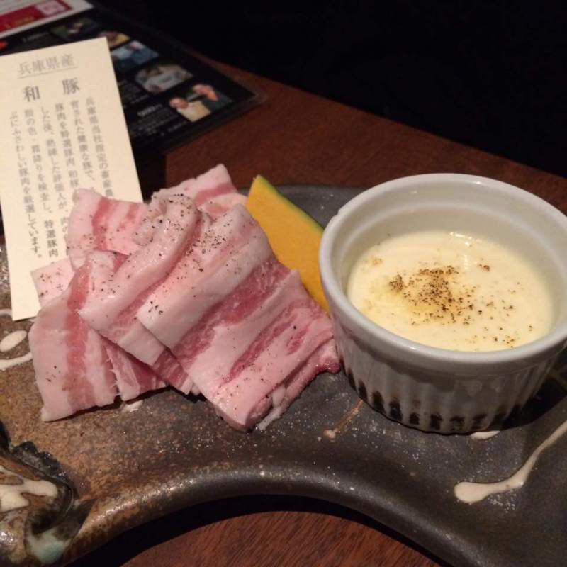 豚のチーズフォンデュ(豚美 （トンビ）)