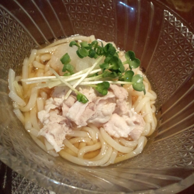 冷しゃぶおろしうどん(豚肉創作料理やまと 横浜ランドマーク店)