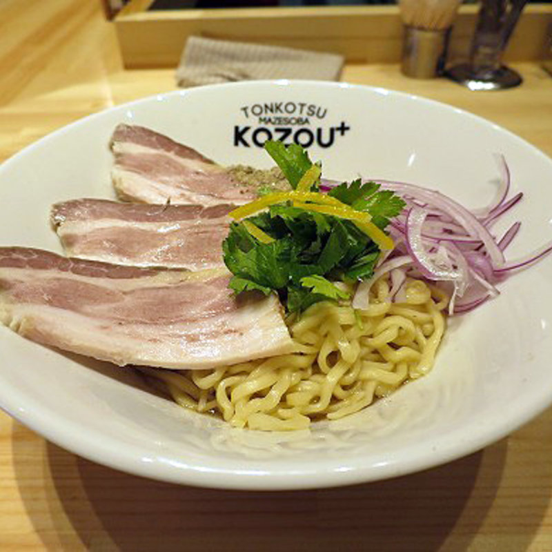 煮干しまぜそば 並（200g）(豚骨まぜそば KOZOU+)