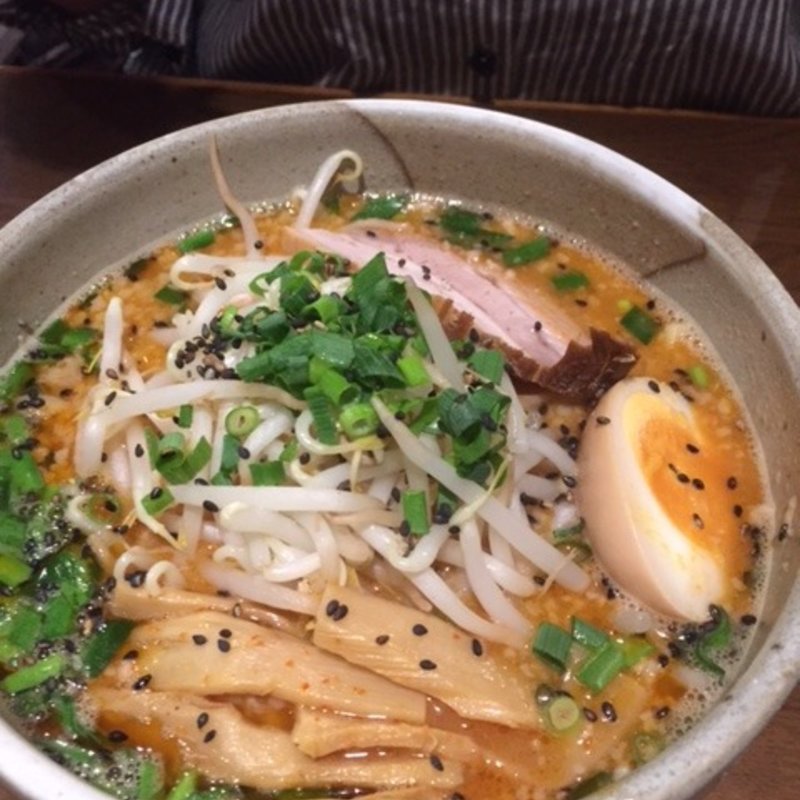 豚骨みそラーメン(らぁ麺 いちご家)