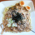 濃トロらーめん(大盛)(豚骨らーめん ひむか屋 千歳船橋店)