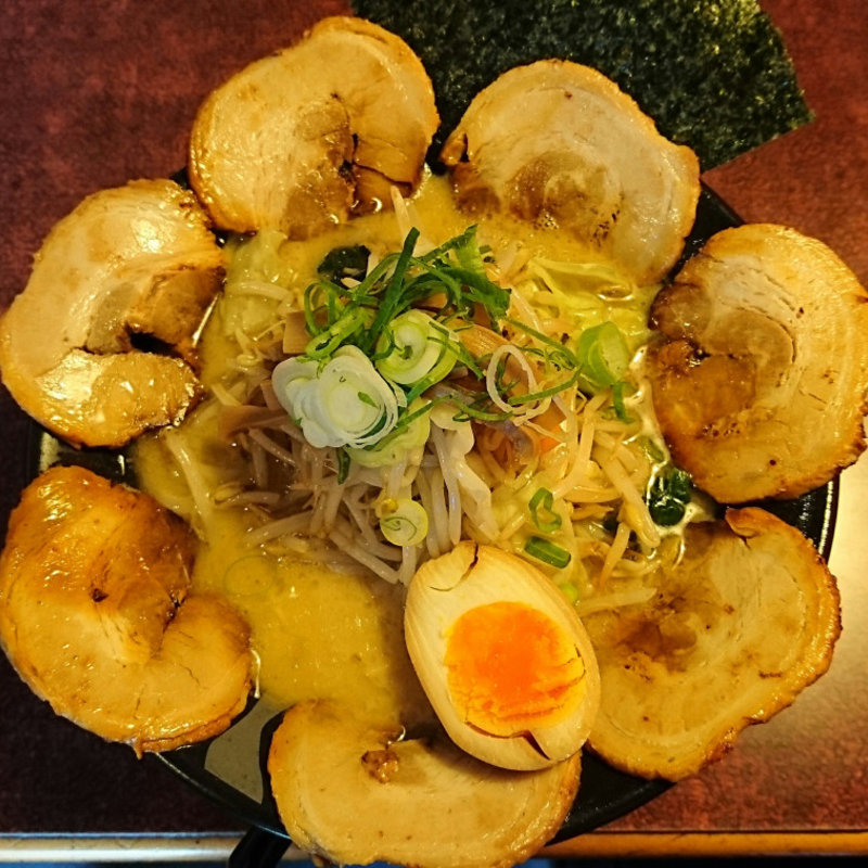 鶏全乗せ(らぁ麺 塩釜口 貴楽)