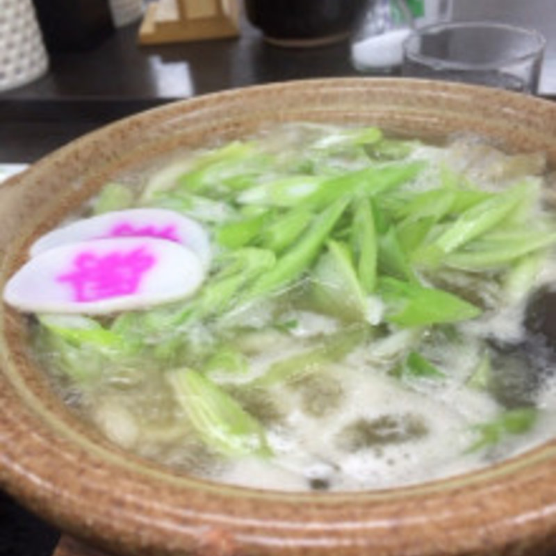 かしわ汁鍋うどん(資さんうどん 本店)