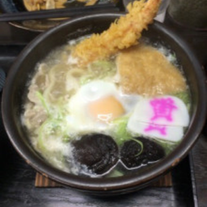 鍋焼きうどん(資さんうどん 本店)