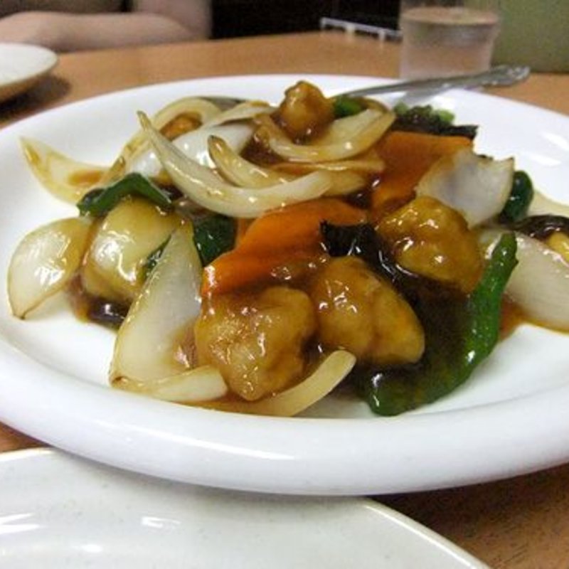 酢豚(元祖 赤のれん 和亭(なごみてい))