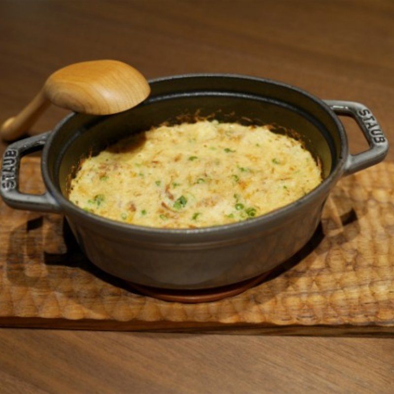 山芋とろろの鉄板焼き(赤坂うまや 神田)