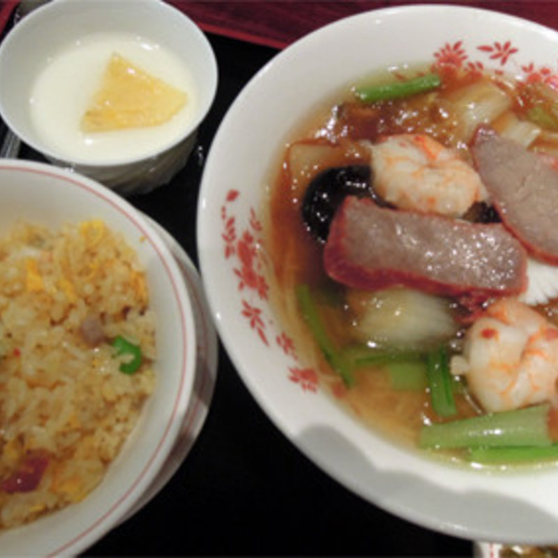 五目ソバとチャーハンのセット(赤坂璃宮 ２ビル店 （アカサカリキュウ）)