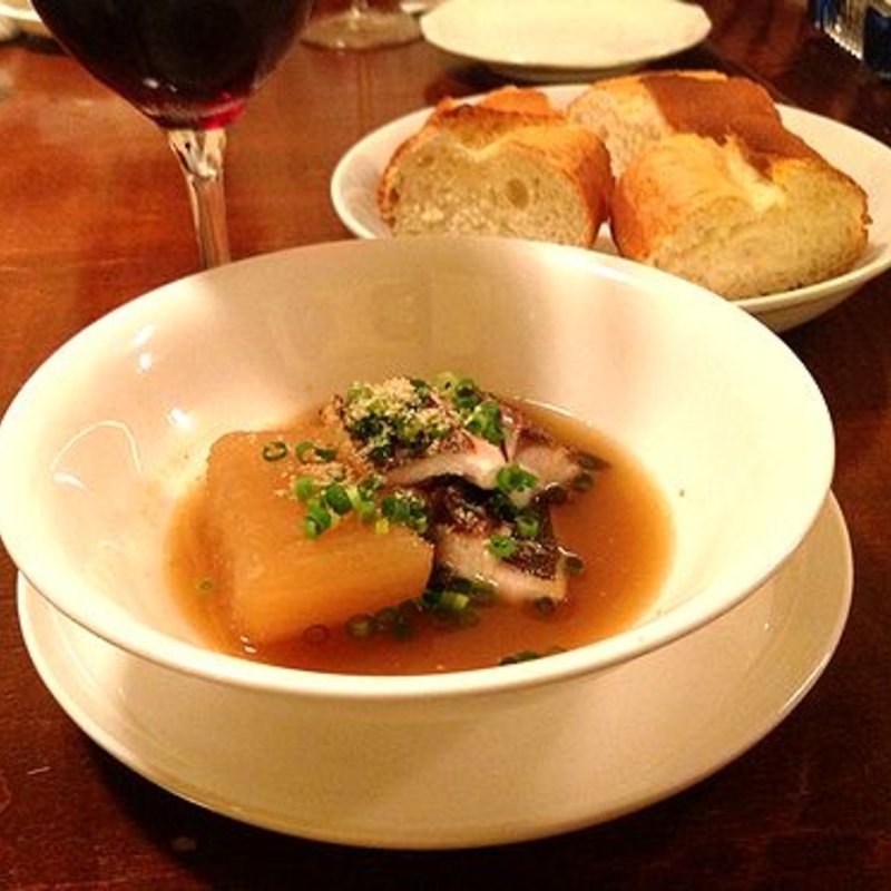 イサキと大根の煮物(赤坂馳走 咲楽)