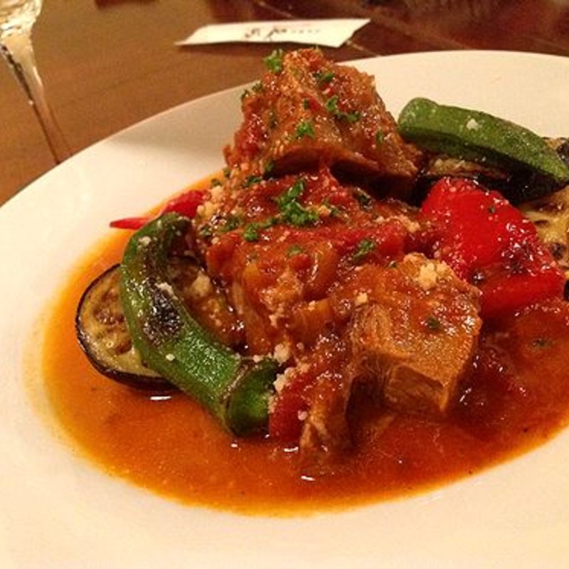 豚肩ロースのトマト煮込み(赤坂馳走 咲楽)