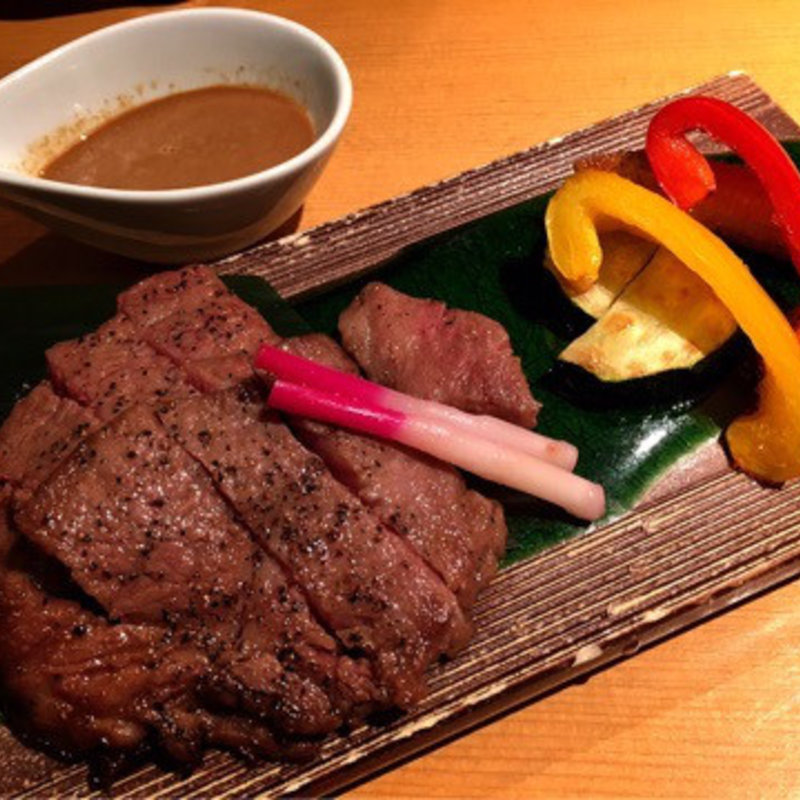 国産厳選A5ランク和牛ステーキ(越後酒房八海山 神楽坂店 )