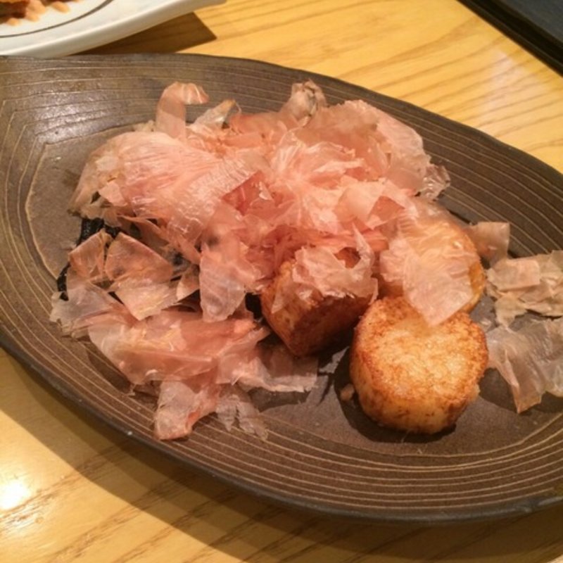 茄子と長いもの素揚げ(うどん路じ)