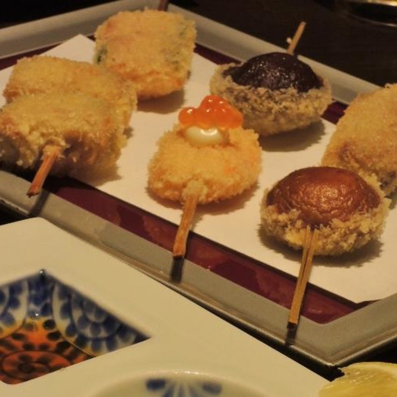 創作串揚げの盛り合わせ(路じ 溝口南口店 （ロジ）)
