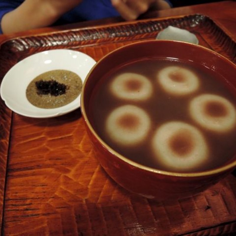 そば汁粉(手打そば 車家)