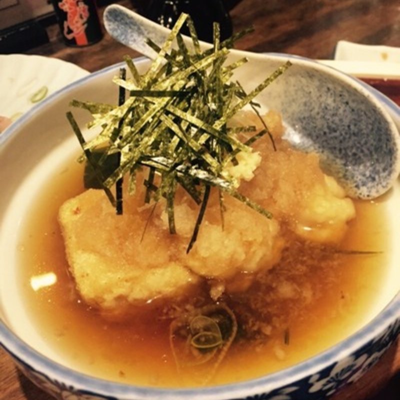 白子の揚げ出し(車屋)